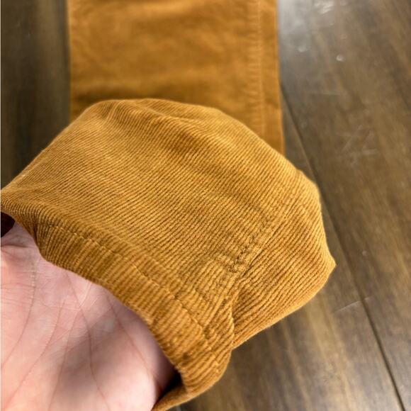 Size 10 Old Navy Tan/Golden Brown Rockstar High Rise Corduroy Pants Slacks - Picture 6 of 9